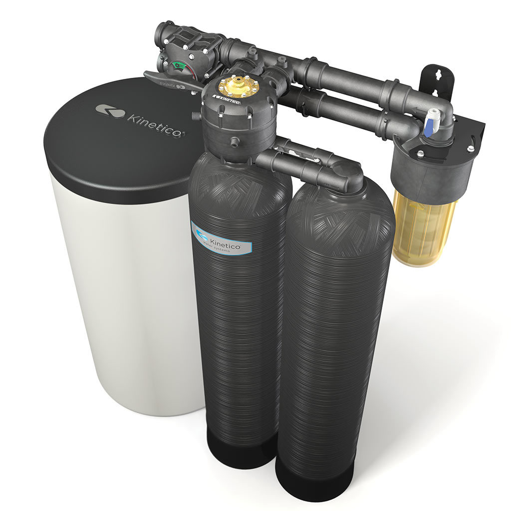 Kinetico Premier S250 Water Softener and Brine Tank