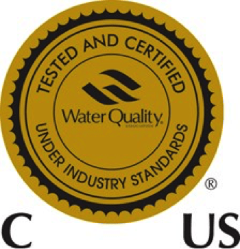 Water Quality tested and certified badge